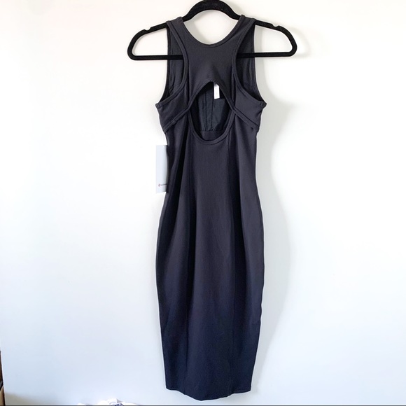 lululemon athletica Dresses Lululemon Brunch And Back Dress Black